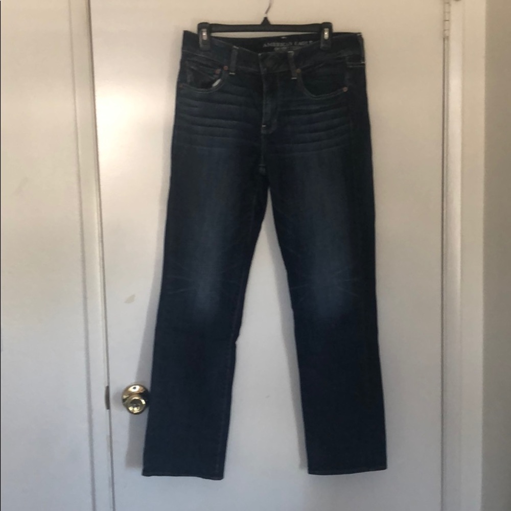 Dark denim